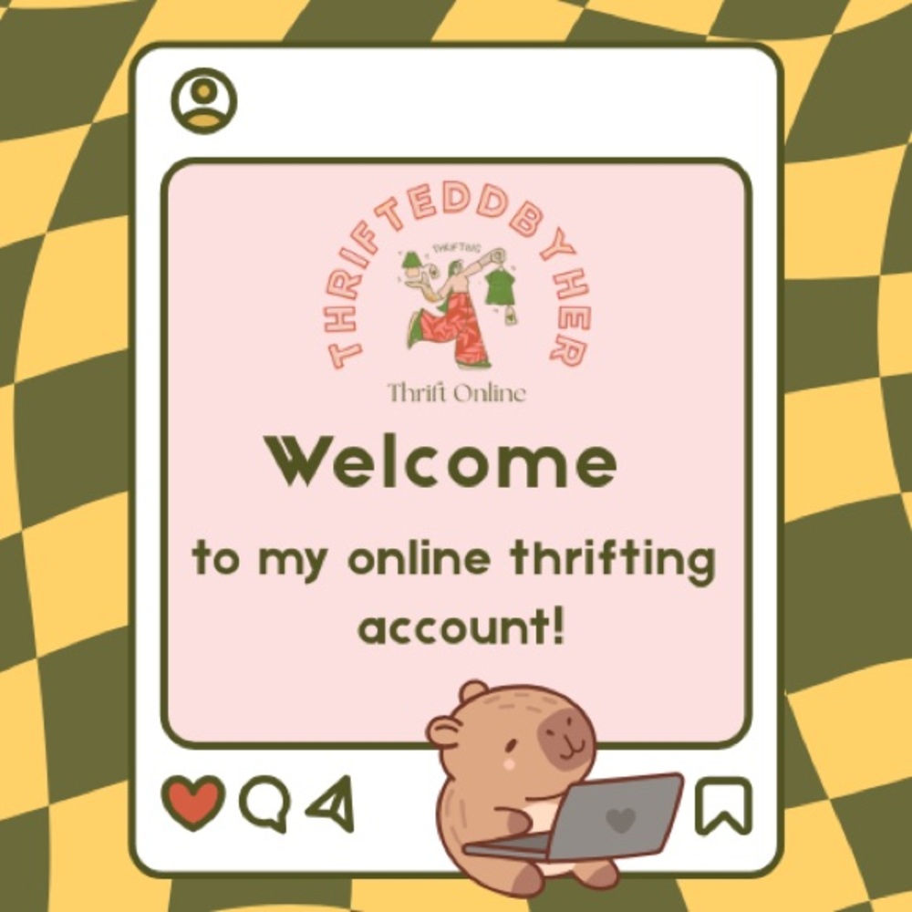 Thrifting Online instagram account